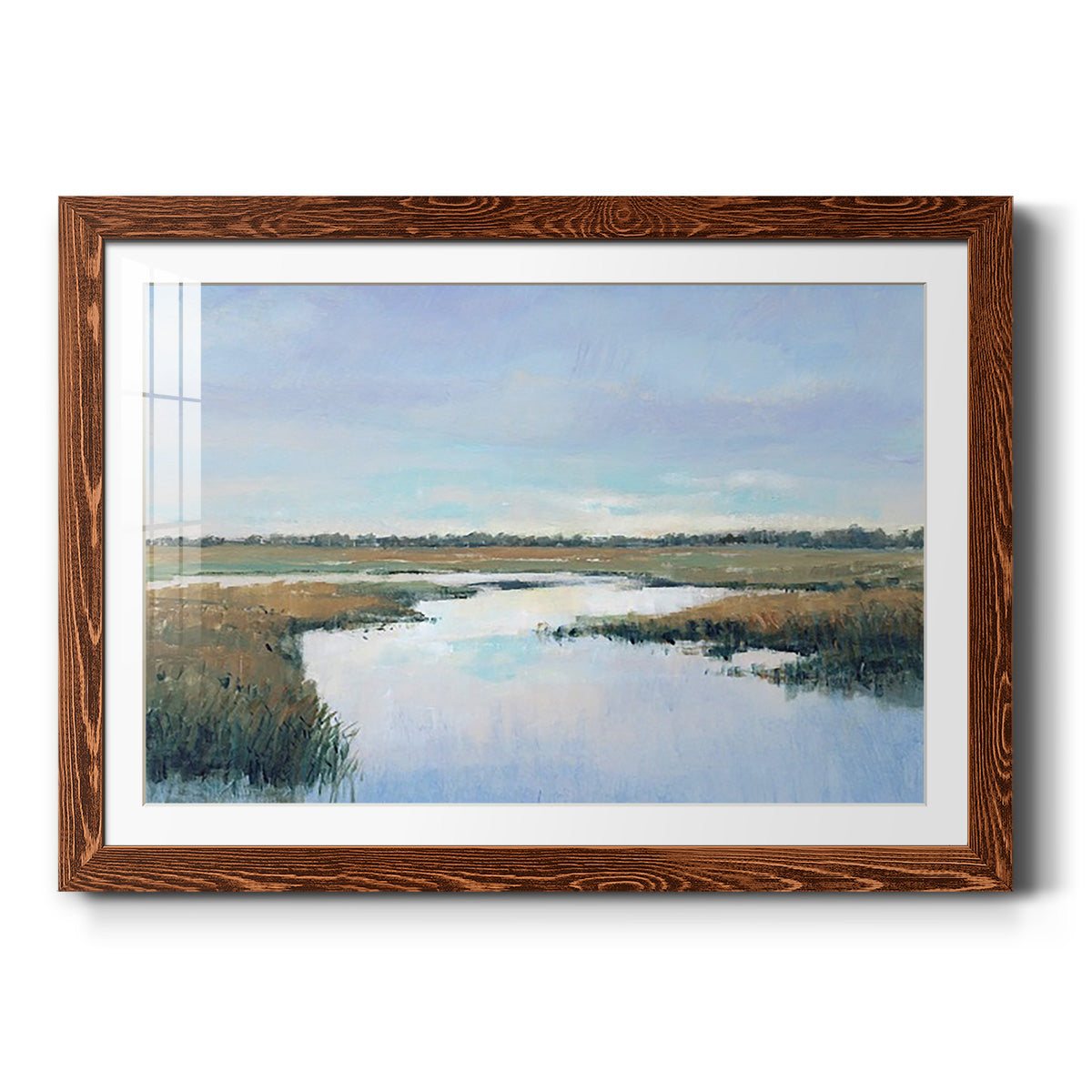 Coastal Plains I-Premium Framed Print - Ready to Hang