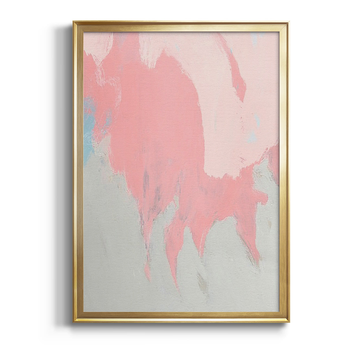 Blushing Abstract II Premium Framed Print - Ready to Hang