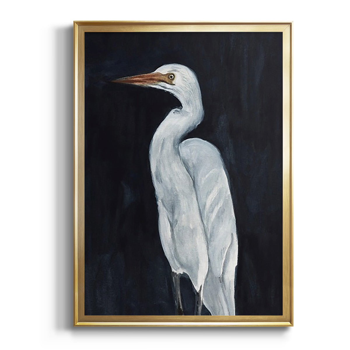 Calm Great Egret I Premium Framed Print - Ready to Hang