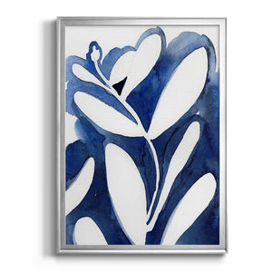 Blue Eucalyptus I Premium Framed Print - Ready to Hang