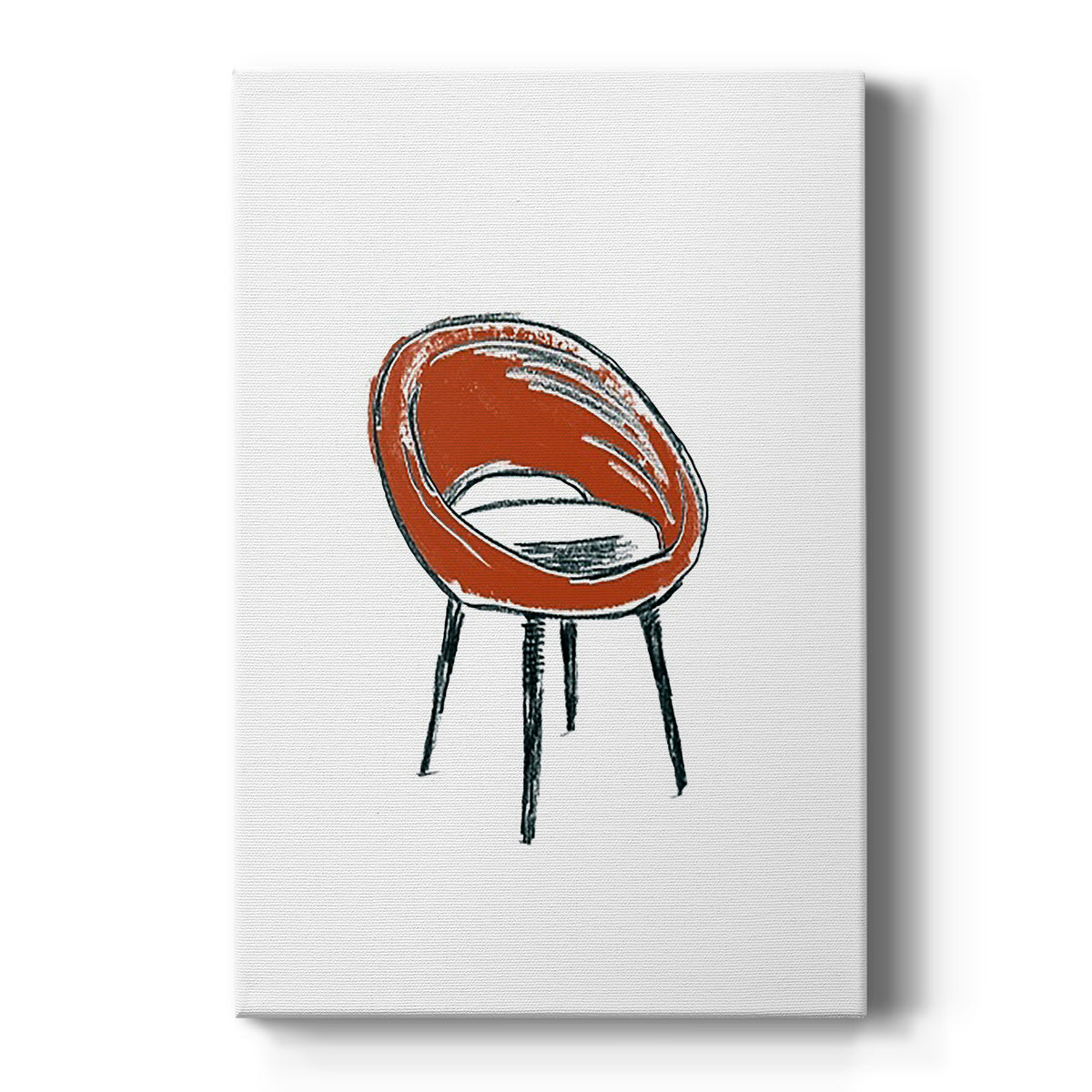 Take a Seat V Premium Gallery Wrapped Canvas - Ready to Hang