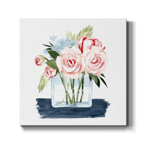 Loose Watercolor Bouquet II-Premium Gallery Wrapped Canvas - Ready to Hang