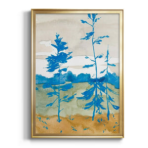 Cerulean Spruce II Premium Framed Print - Ready to Hang