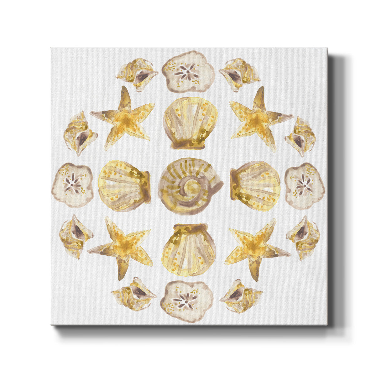 Seaside Kaleidoscope II - Canvas Art Print