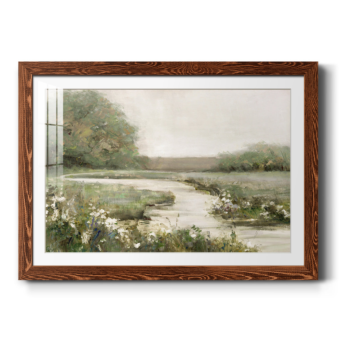 Quiet Path-Premium Framed Print - Ready to Hang