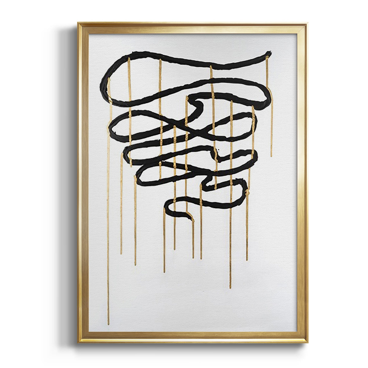 Soft Half Shell I - Modern Framed Canvas Print