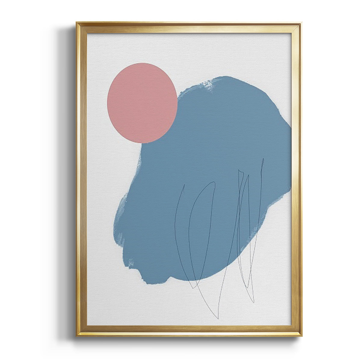 Elementary Abstract I Premium Framed Print - Ready to Hang