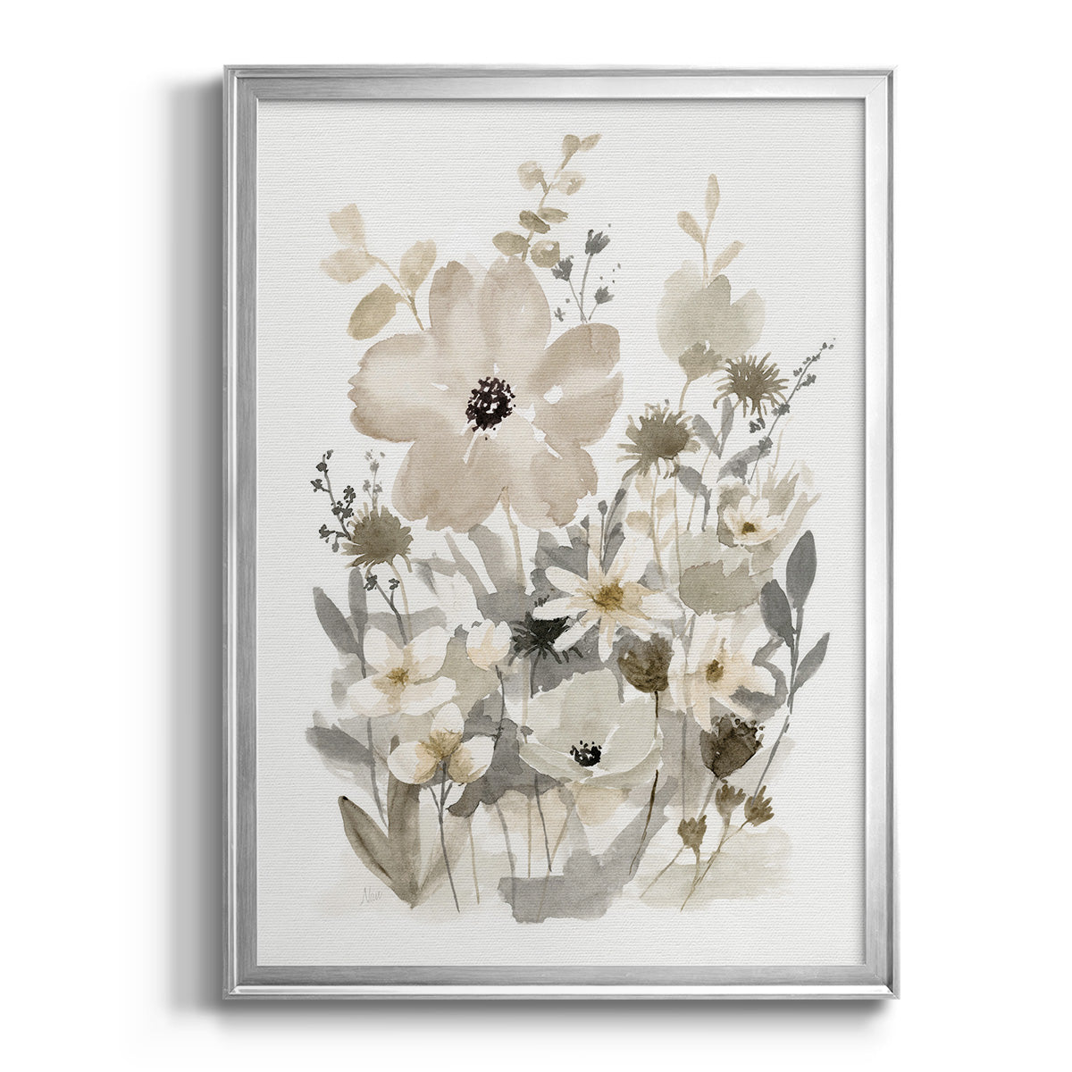 Neutral Nature I Premium Framed Print - Ready to Hang