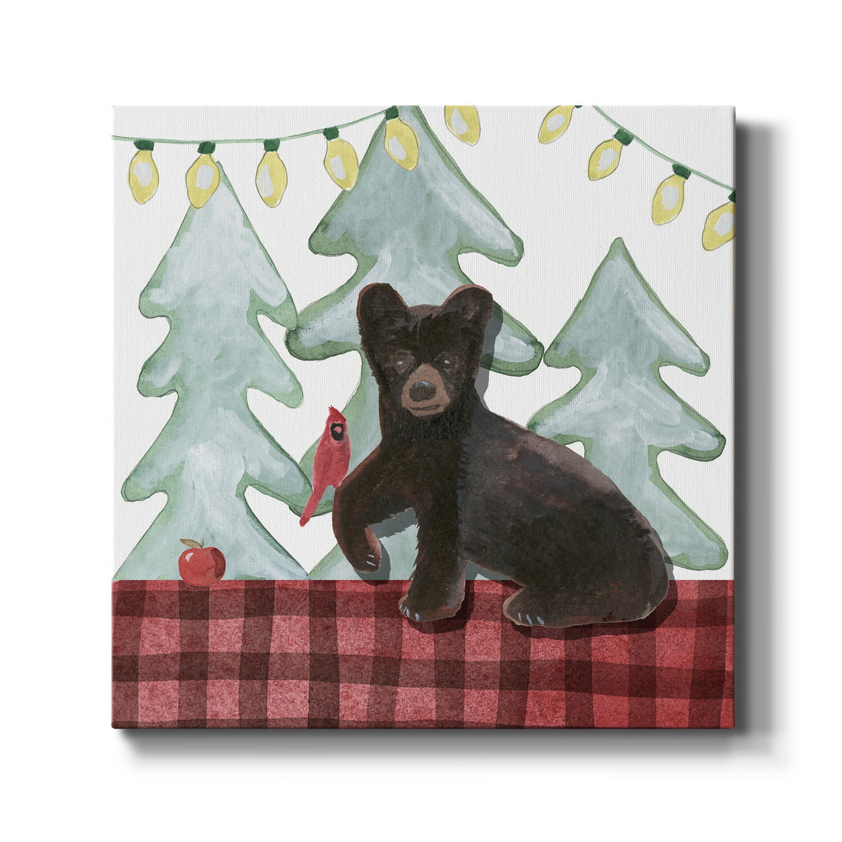 A Very Beary Christmas II - Canvas Art Print