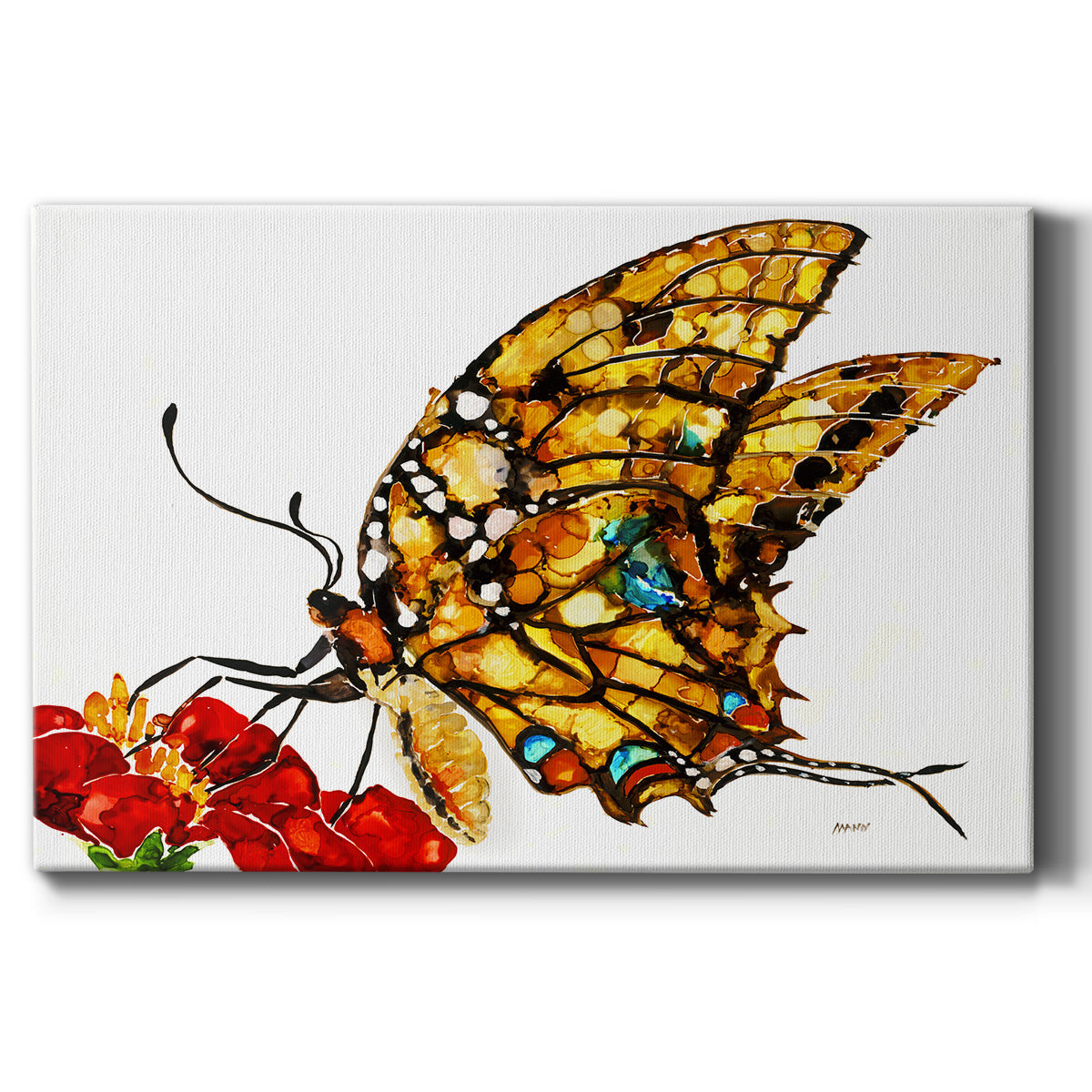 Wings II Premium Gallery Wrapped Canvas - Ready to Hang
