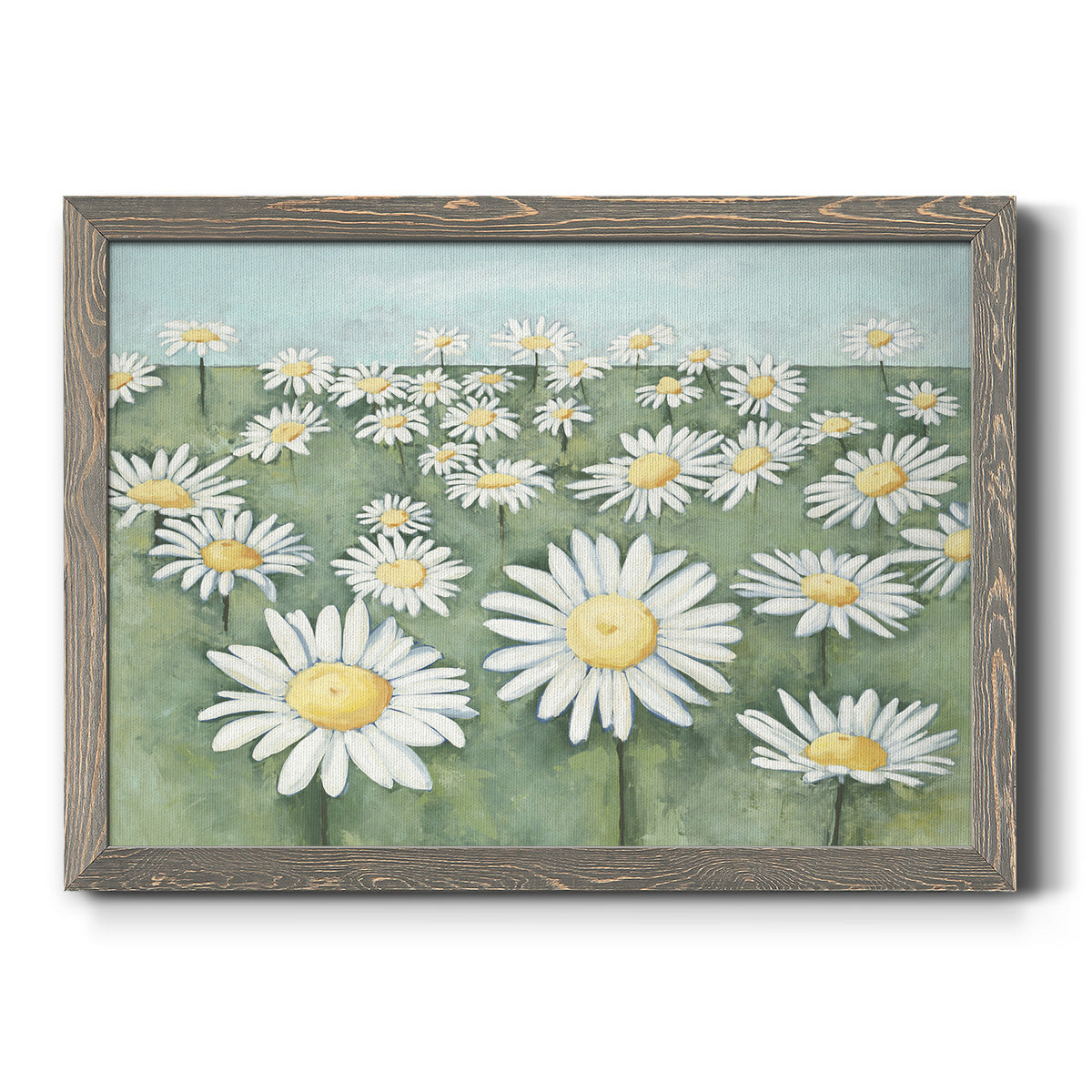 Field of Flowers-Premium Framed Canvas - Ready to Hang