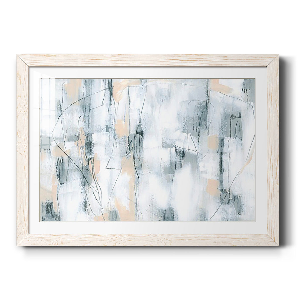 Stone Hatchmarks I-Premium Framed Print - Ready to Hang
