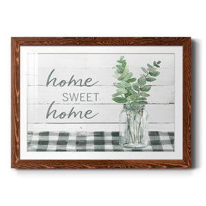 Eucalyptus Home Sweet Home-Premium Framed Print - Ready to Hang