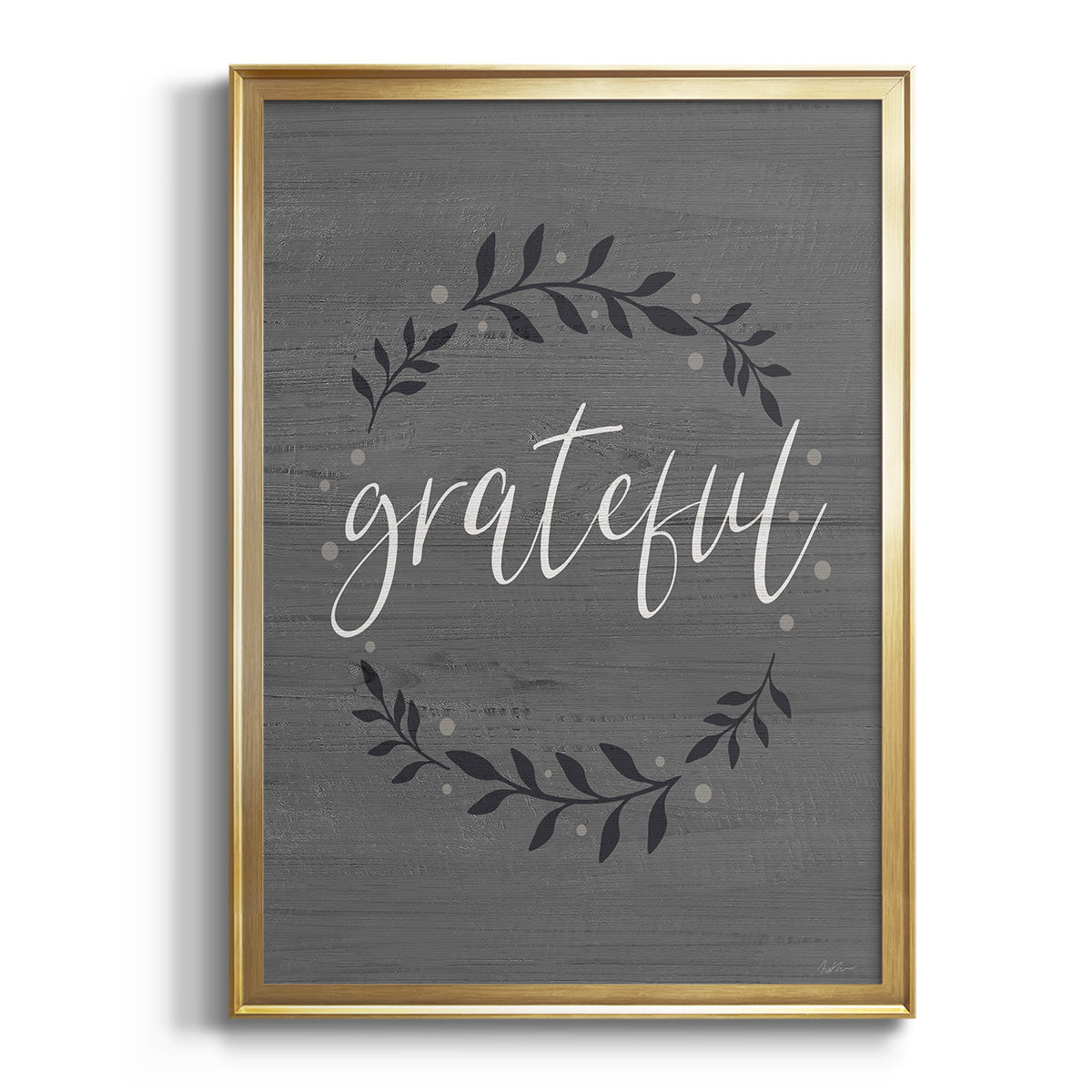 Soft Half Shell I - Modern Framed Canvas Print