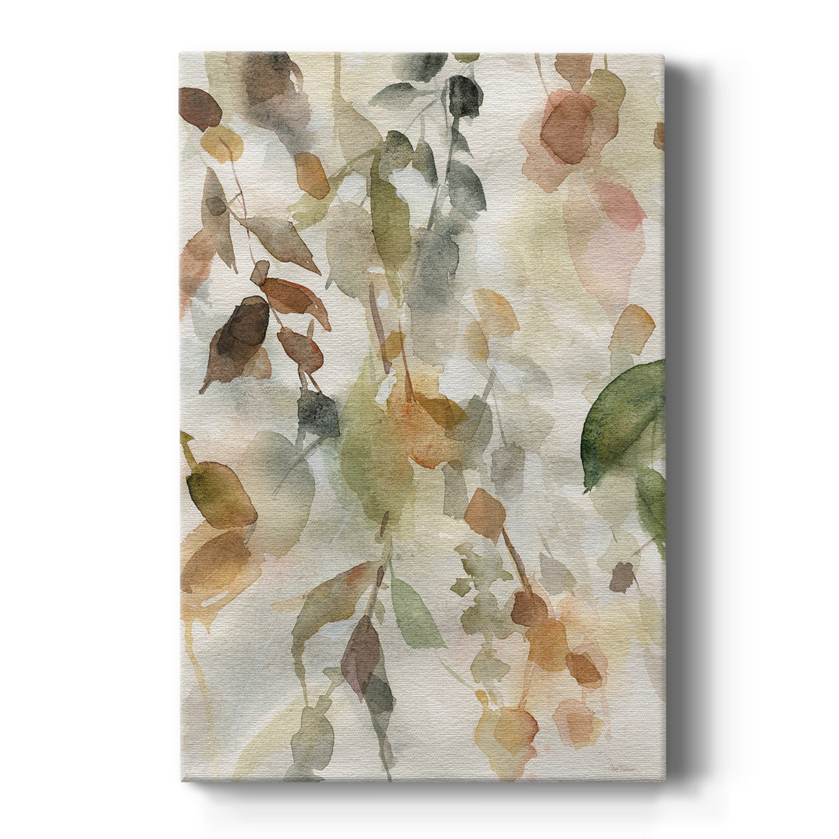 Cascading Nature II Premium Gallery Wrapped Canvas - Ready to Hang