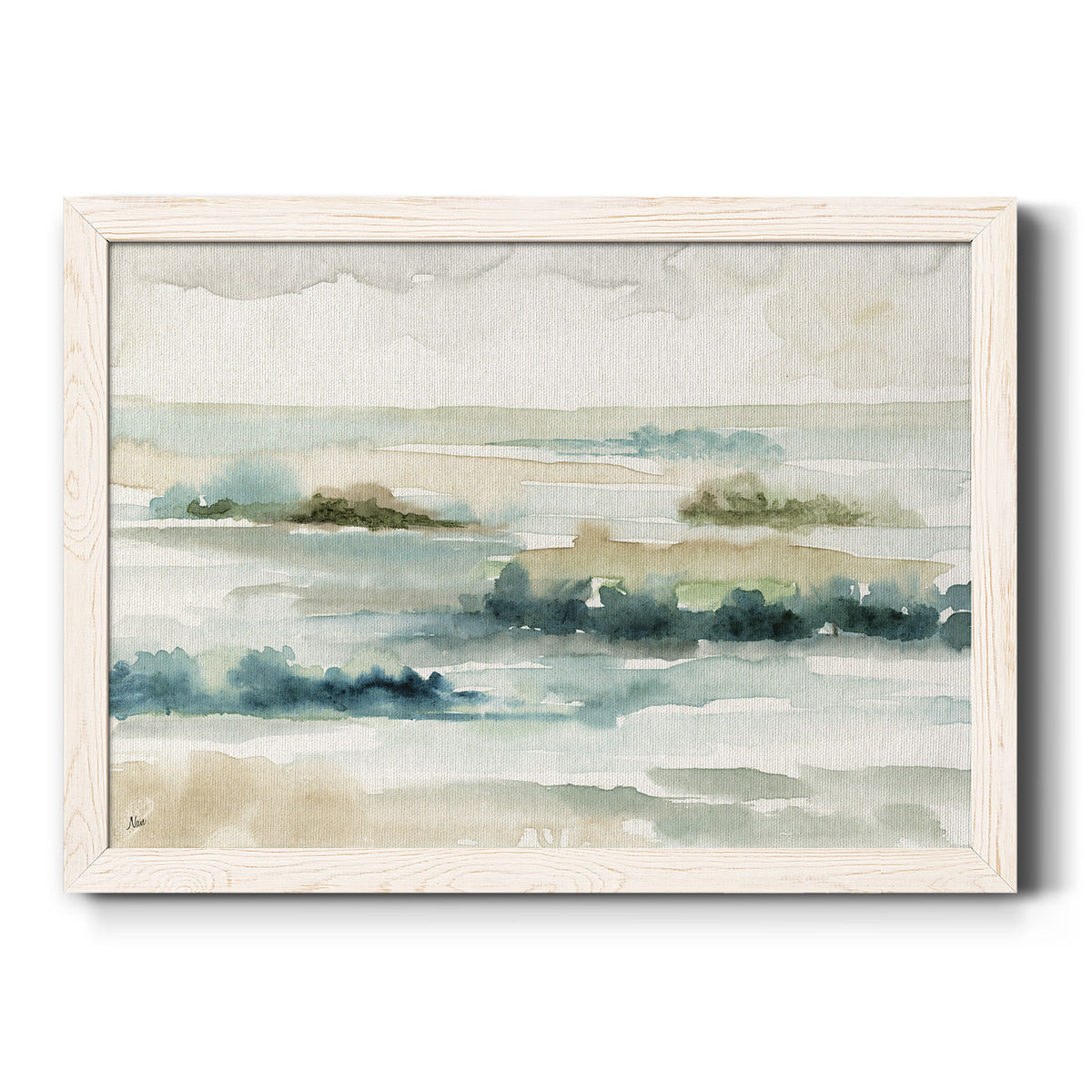 Pastel Panorama-Premium Framed Canvas - Ready to Hang