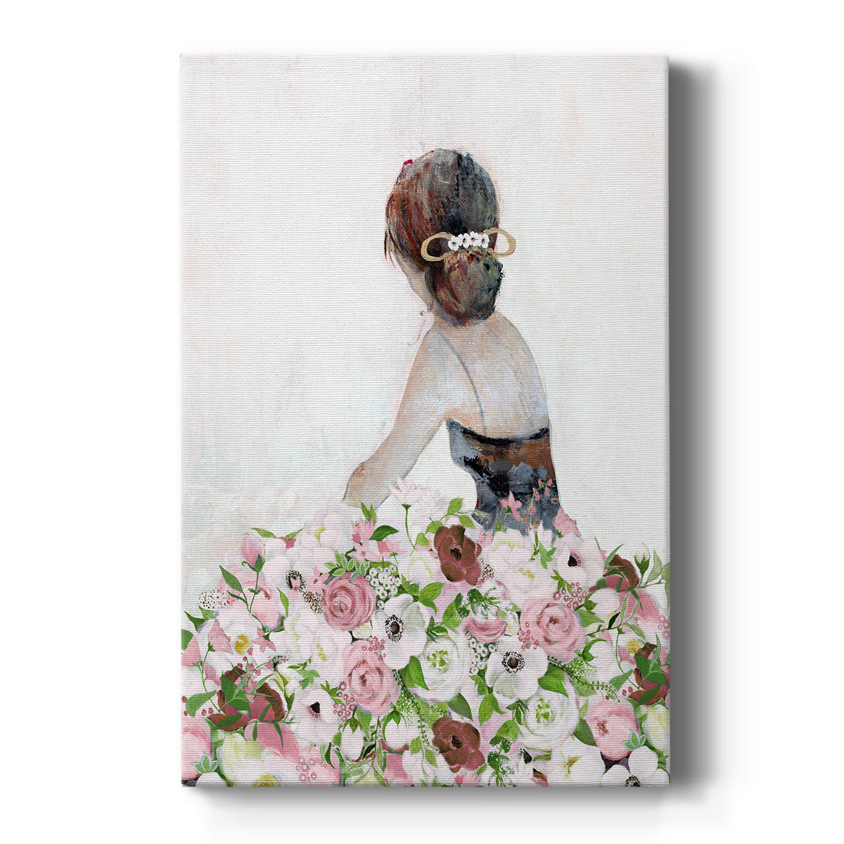 Beautiful Floral Contemplation II - Canvas Art Print