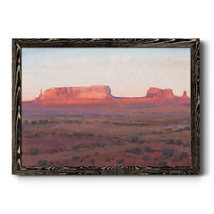 Red Rocks at Dusk I-Premium Framed Canvas - Ready to Hang