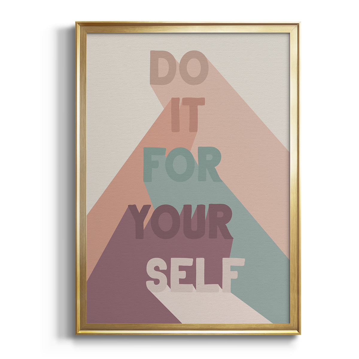 For Yourself Premium Framed Print - Ready to Hang