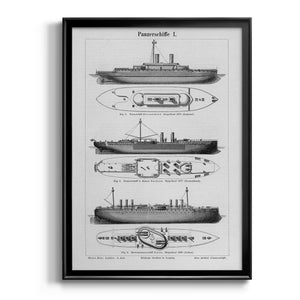 Industrial Ship Premium Framed Print - Ready to Hang