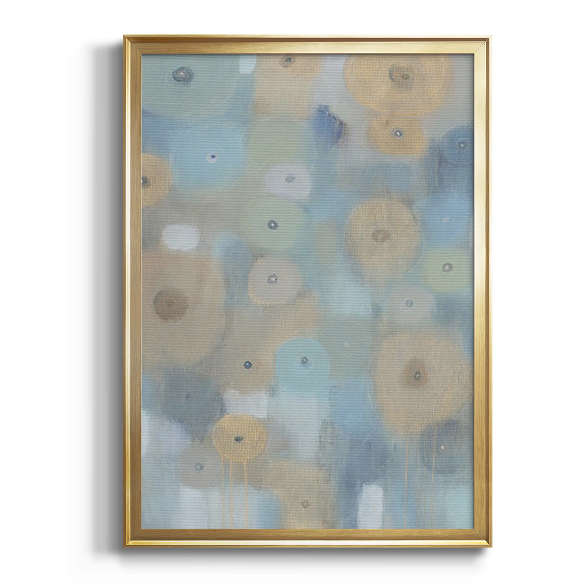 Soft Half Shell I - Modern Framed Canvas Print