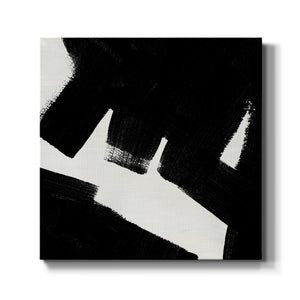 Block Brushwork IX-Premium Gallery Wrapped Canvas - Ready to Hang