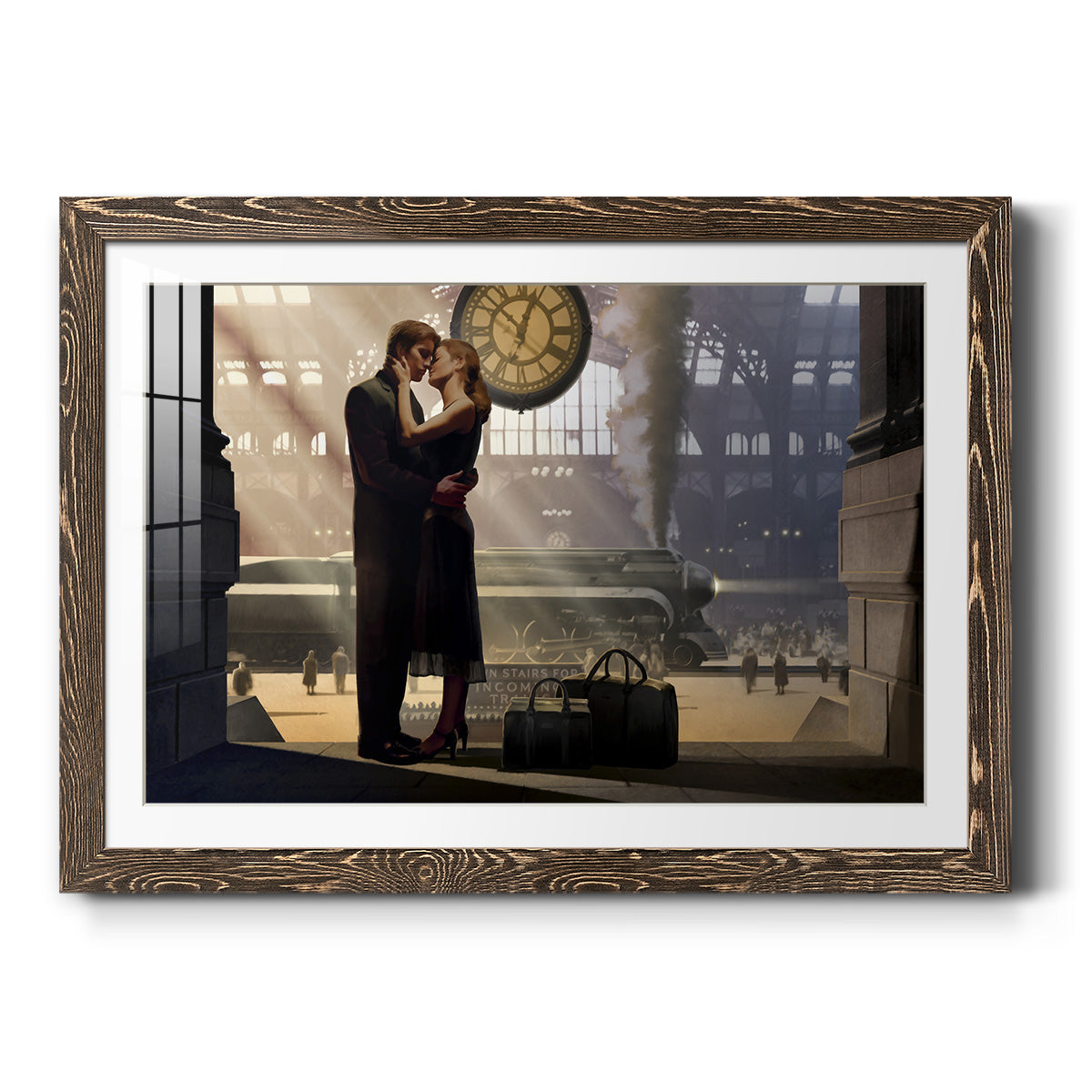 Au Revoir-Premium Framed Print - Ready to Hang