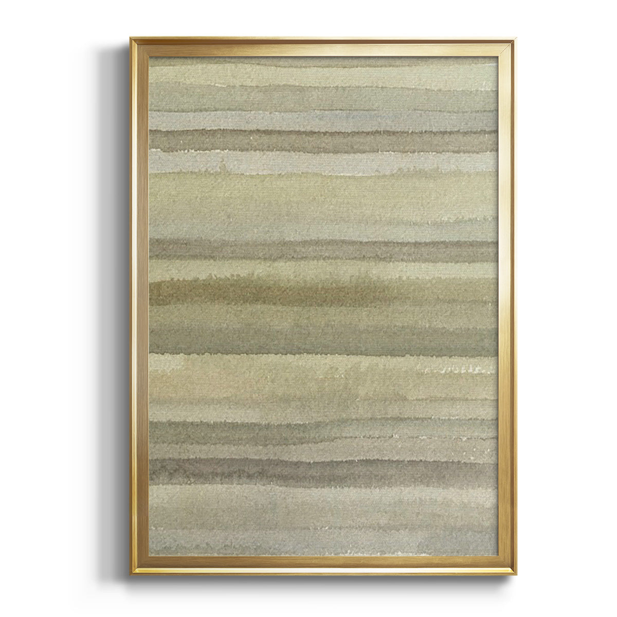 Soft Half Shell I - Modern Framed Canvas Print