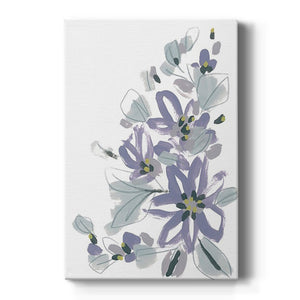 Periwinkle Patch IV Premium Gallery Wrapped Canvas - Ready to Hang