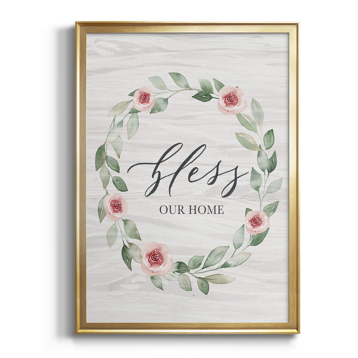 Bless Our Home Premium Framed Print - Ready to Hang