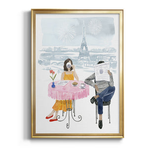 Paris in Love II Premium Framed Print - Ready to Hang