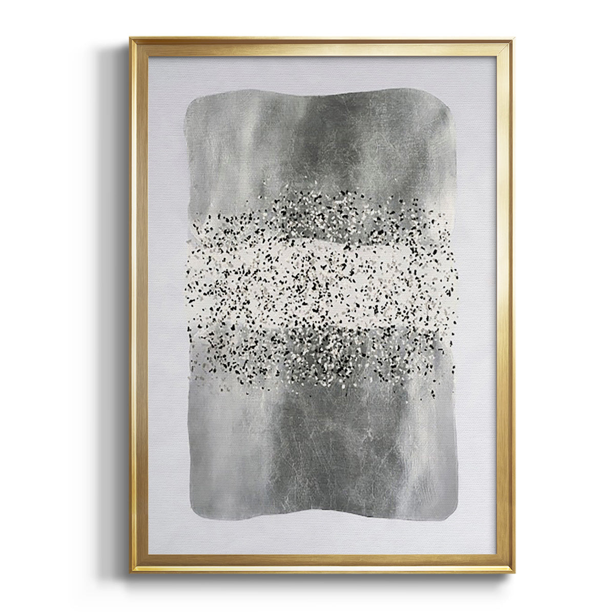 Soft Half Shell I - Modern Framed Canvas Print