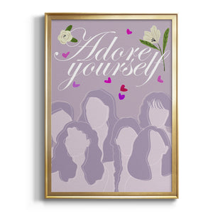 Happy Galentine's Day Collection B Premium Framed Print - Ready to Hang