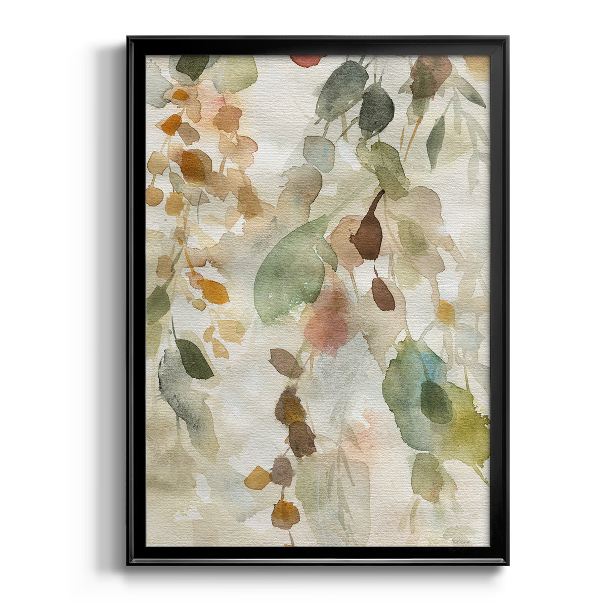 Cascading Nature I Premium Framed Print - Ready to Hang