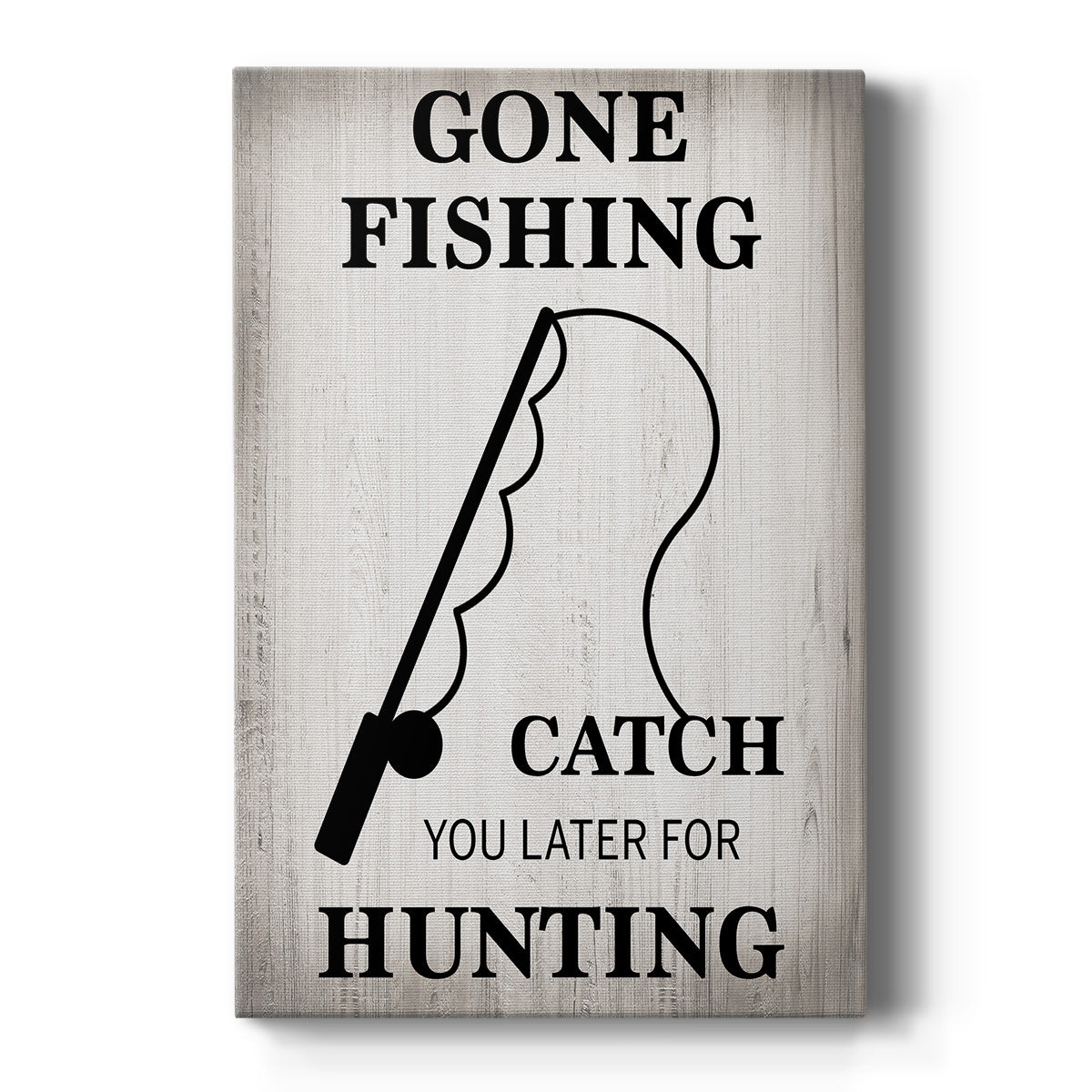 Gone Fishing - Canvas Art Print