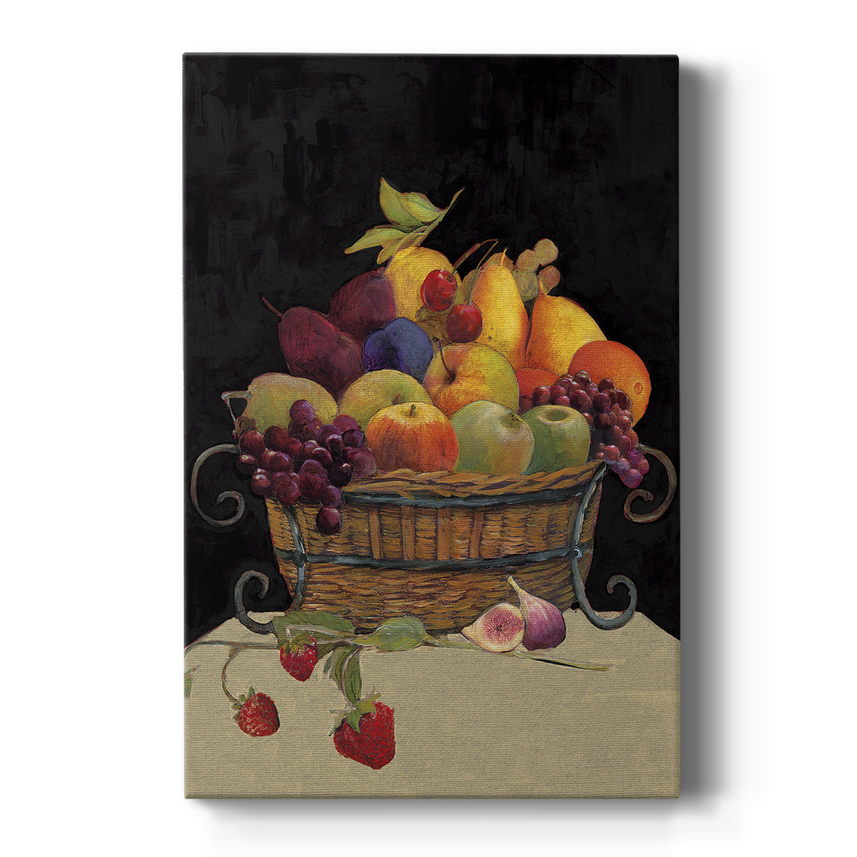 Fruit Basket I Revisit - Canvas Art Print
