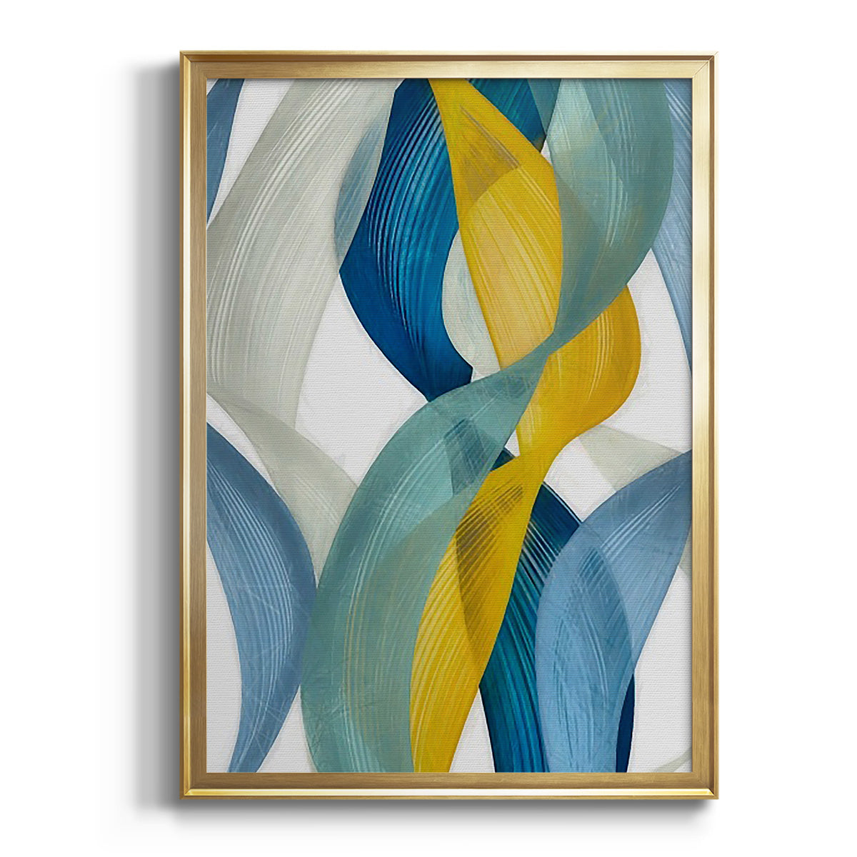 Soft Half Shell I - Modern Framed Canvas Print