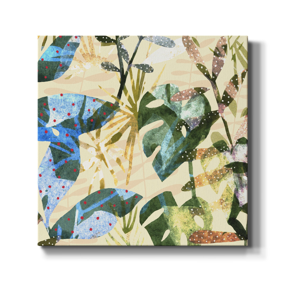 Technicolor Jungle IV-Premium Gallery Wrapped Canvas - Ready to Hang