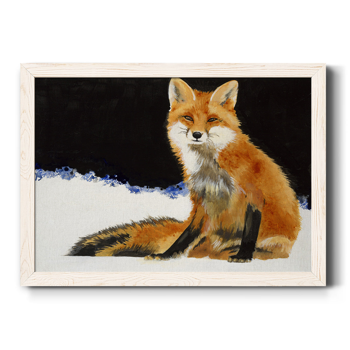 Fox-Premium Framed Canvas - Ready to Hang
