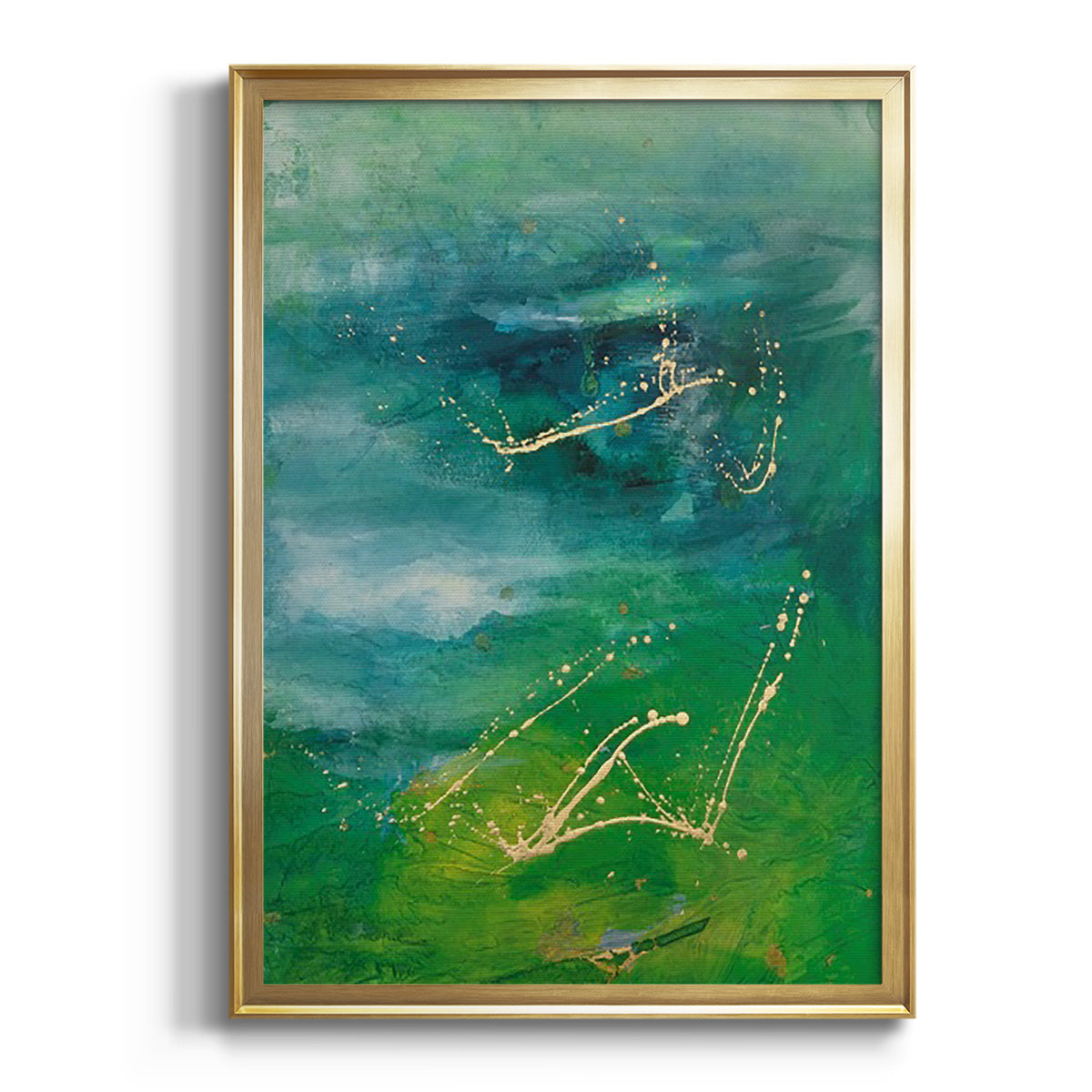 Soft Half Shell I - Modern Framed Canvas Print