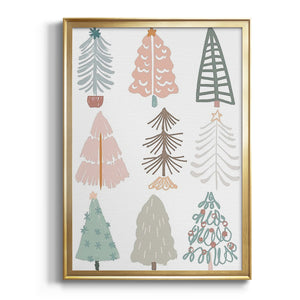 Christmas Tree Sketchbook II Premium Framed Print - Ready to Hang