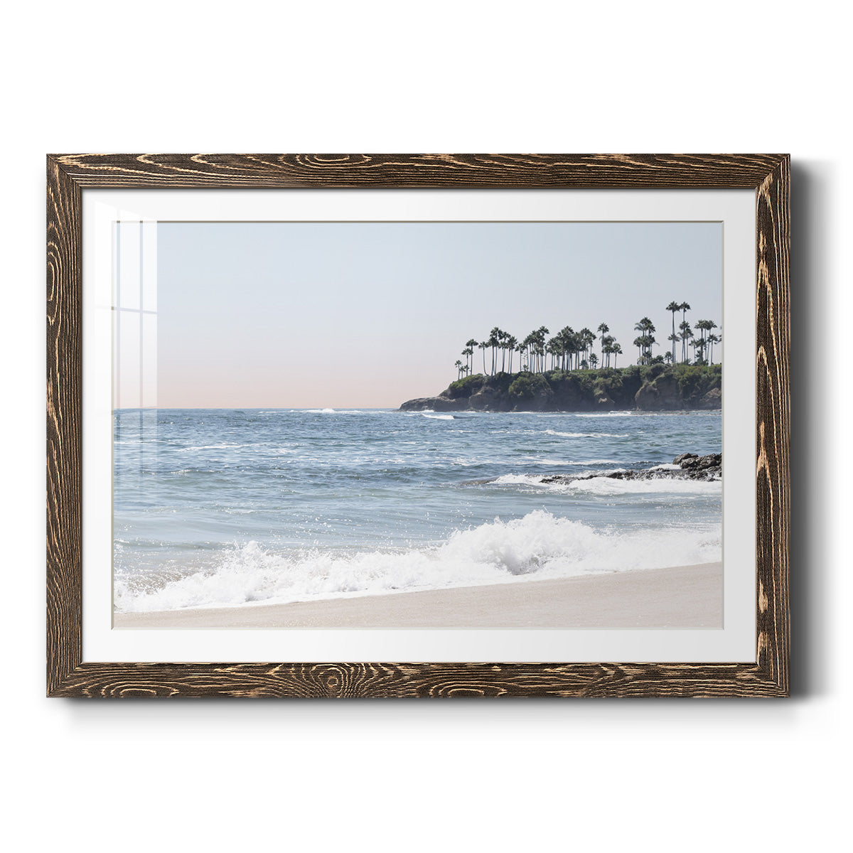 Distant Palms-Premium Framed Print - Ready to Hang