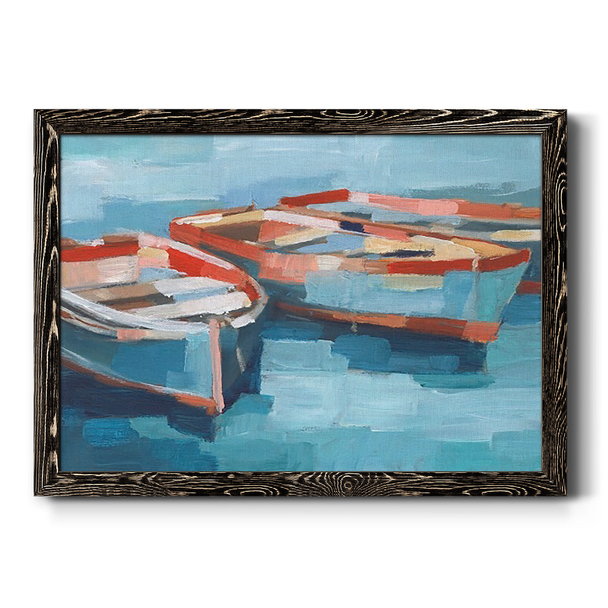 Primary Boats II-Premium Framed Canvas - Ready to Hang