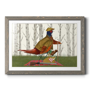 Pheasant Shooting Party 4-Premium Framed Print - Ready to Hang