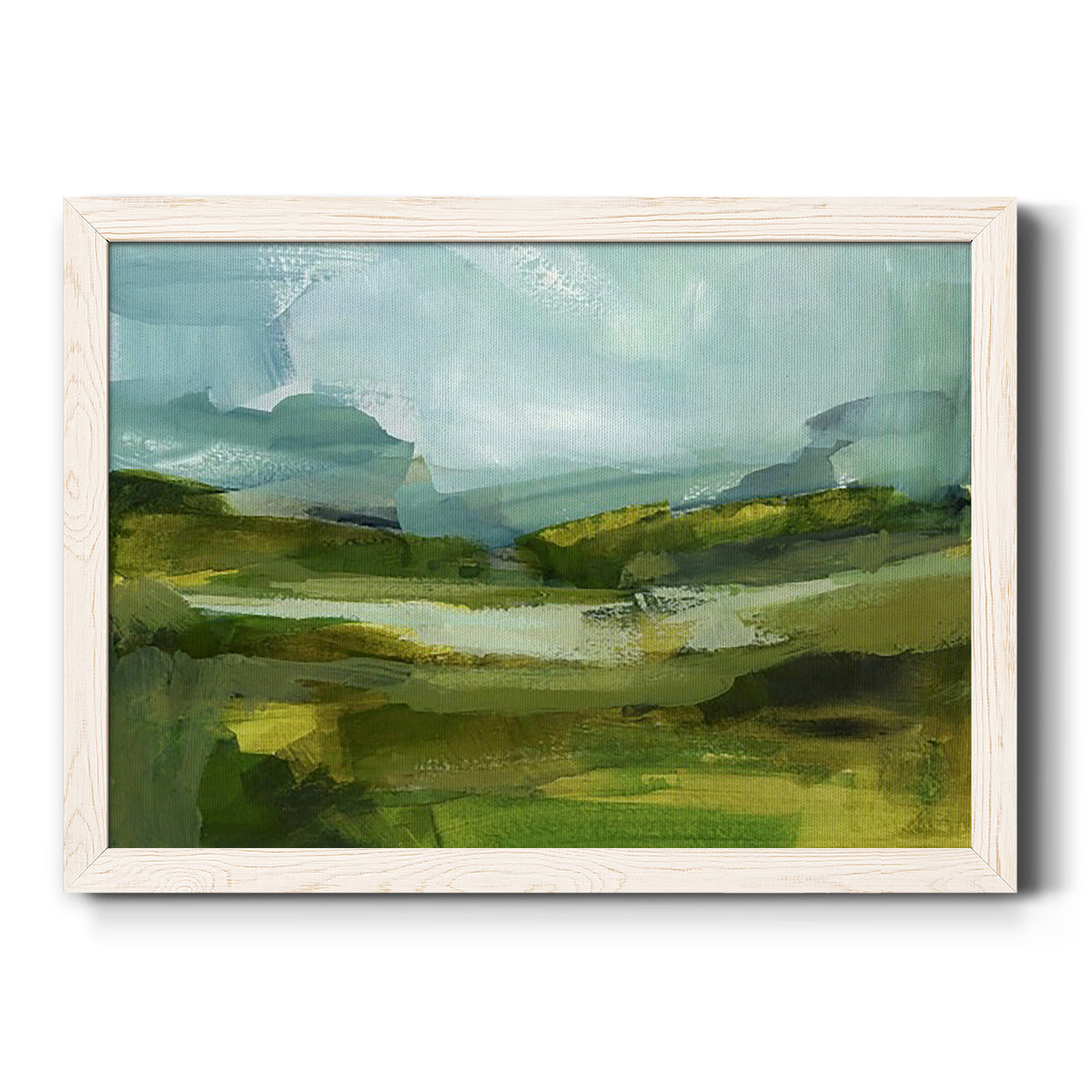 Emerald View III-Premium Framed Canvas - Ready to Hang