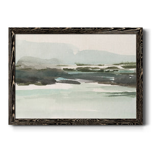 Turquoise Marsh I-Premium Framed Canvas - Ready to Hang