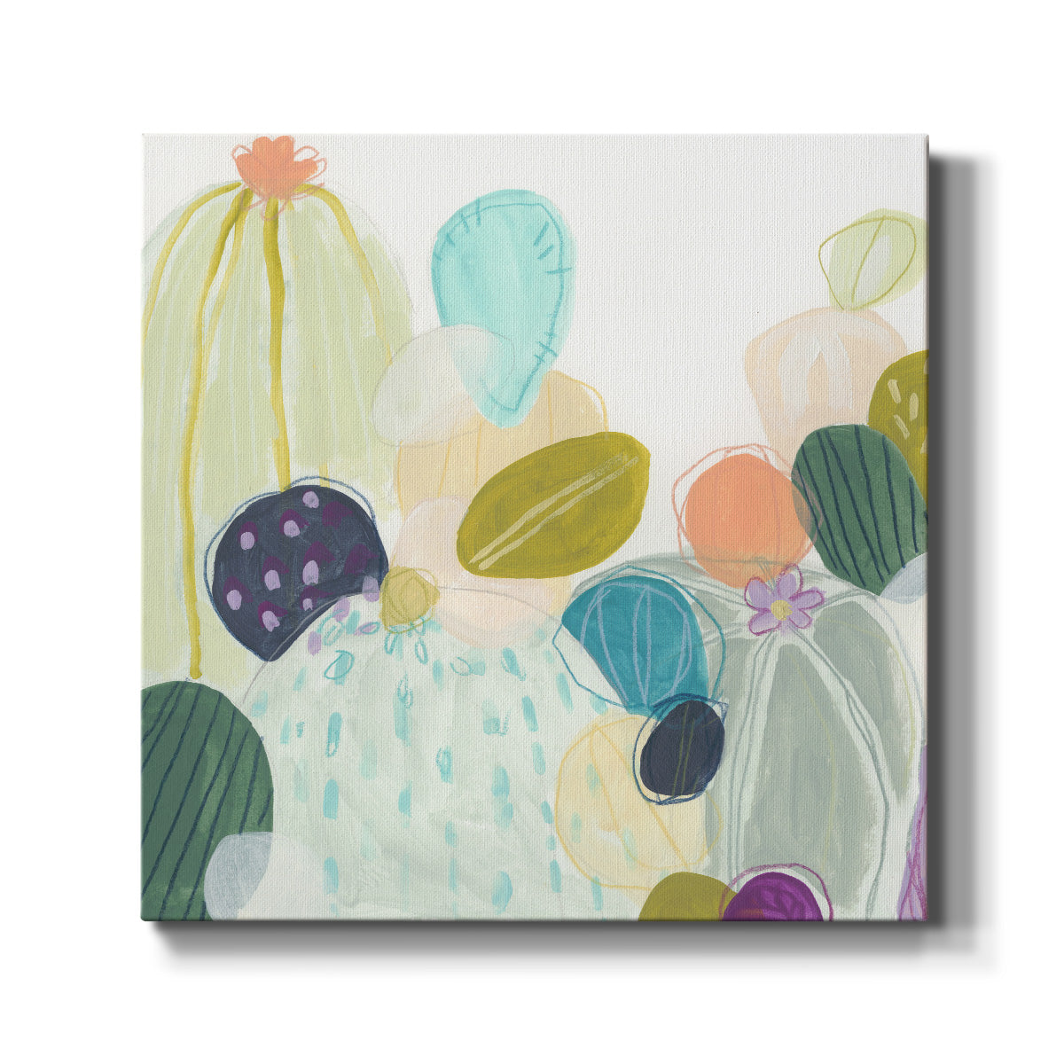Candy Cactus II-Premium Gallery Wrapped Canvas - Ready to Hang
