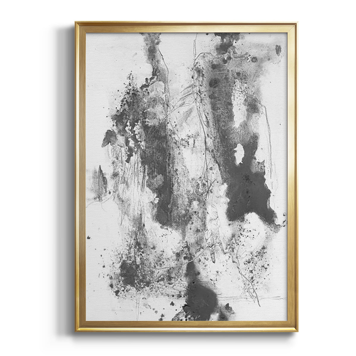 Soft Half Shell I - Modern Framed Canvas Print