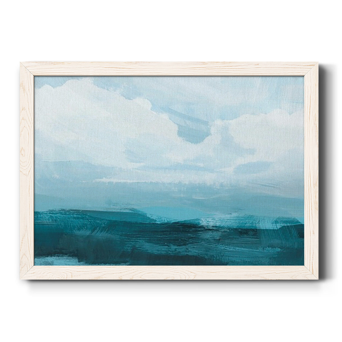 Azure Rising III-Premium Framed Canvas - Ready to Hang