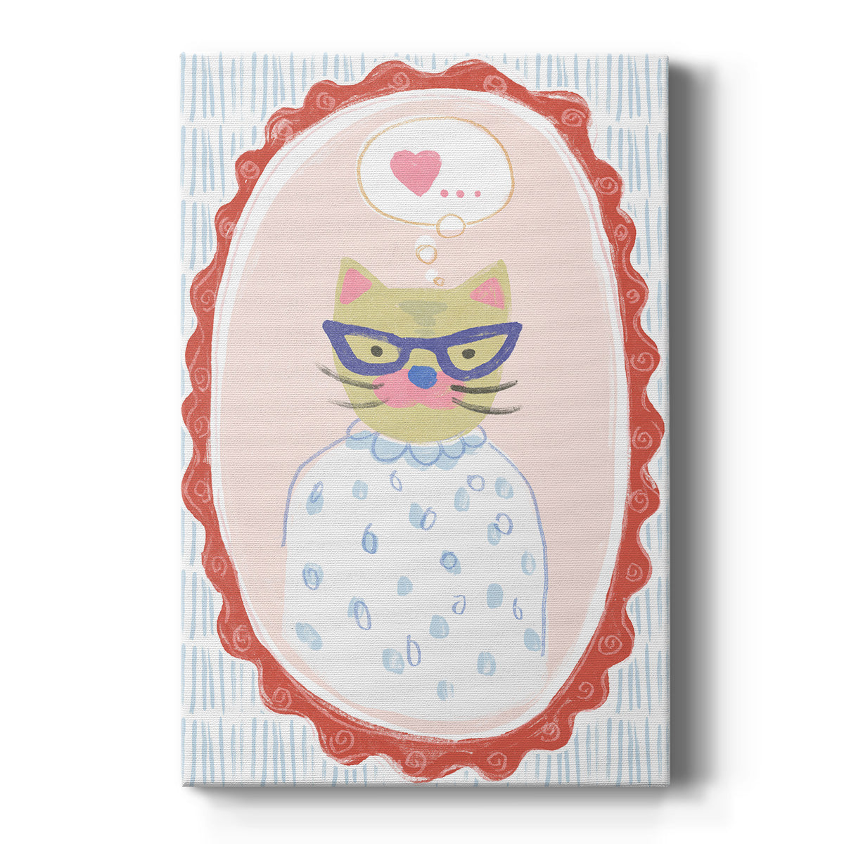 Cameo Characters Collection B - Canvas Art Print